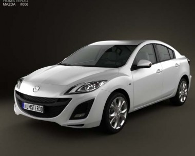 Mazda 3 Sedan 2011 3D Model