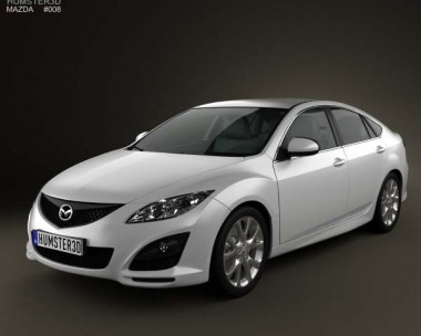 Mazda 6 Sedan 2011 3D Model