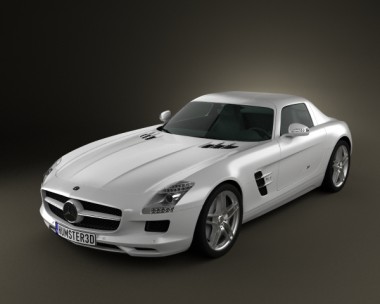 Mercedes-Benz SLS AMG 2011 3D Model