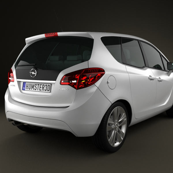 Opel Meriva B 2011 - Car 3D models store