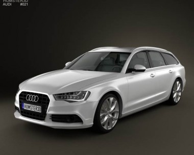 Audi A6 Avant 2012 3D model