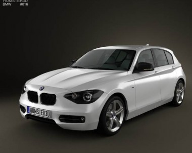 BMW 1 Series (F20) 5-door 2011 3D Model