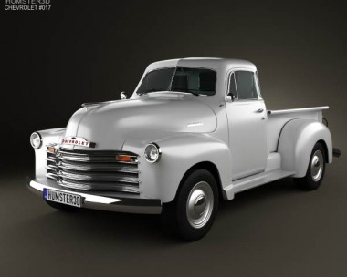 Chevrolet Advance Design Pickup 1951 3D Model