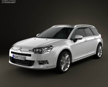 Citroen C5 Tourer 2011 3D Model