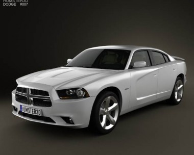 Dodge Charger (LX) 2011 with HQ Interior 3D model