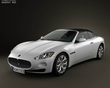 Maserati GranCabrio 2011 3D model