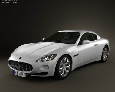 Maserati GranTurismo 2011 3D Model