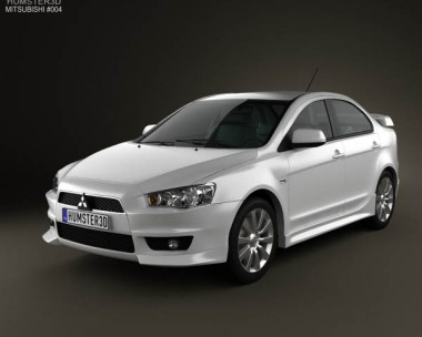 Mitsubishi Lancer Sedan 3D Model