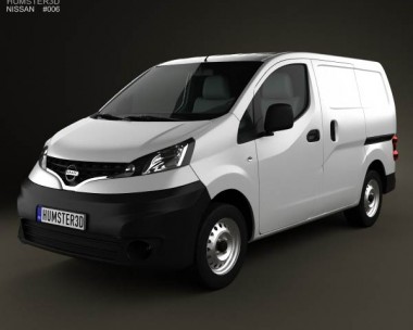 Nissan NV200 2010 3D Model