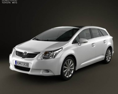 Toyota Avensis Tourer 2009 3D model