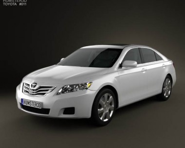 Toyota Camry 2010 with HQ Interior 3D Model