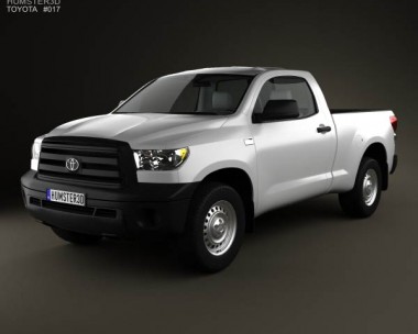 Toyota Tundra Regular Cab 2011 3D Model