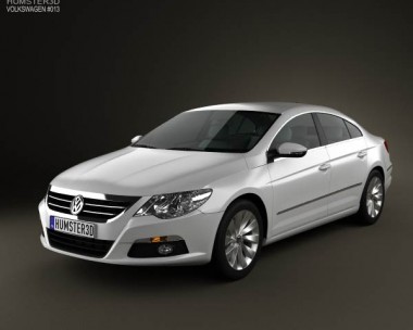 Volkswagen Passat CC 2009 3D model