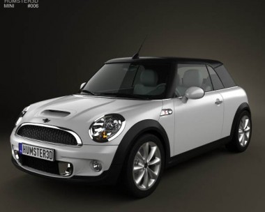 Mini Cooper S Convertible 2011 3D Model