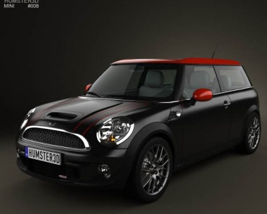 Mini John Cooper Works Clubman 2011 3D Model