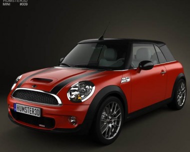 Mini John Cooper Works Convertible 2011 3D model