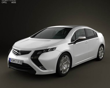 Opel Ampera 2011 3D Model