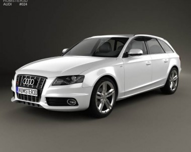 Audi S4 Avant 2011 3D model