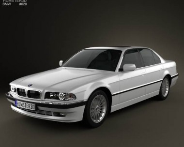 BMW 7 series e38 1998 3D Model