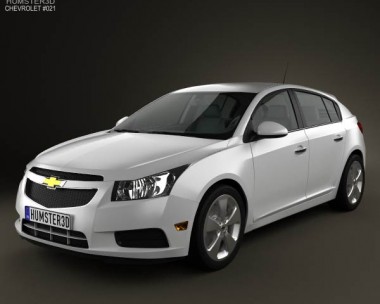 Chevrolet Cruze (J300) hatchback 2012 3D model