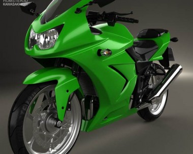 Kawasaki Ninja 250R 3D model