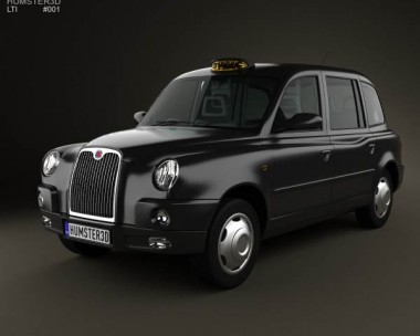 LTI TX4 London Taxi 3D Model