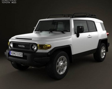 Toyota FJ Cruiser 2011 3D Model