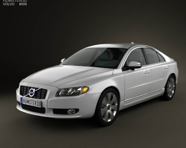 Volvo S80 2011 3D Model