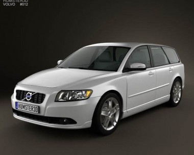 Volvo V50 2011 3D model