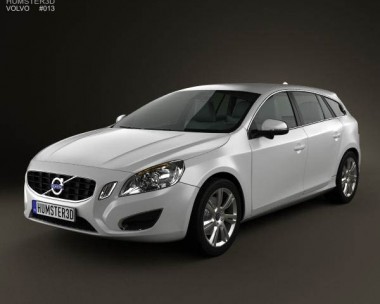 Volvo V60 2011 3D model