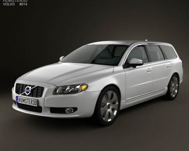 Volvo V70 2011 3D model