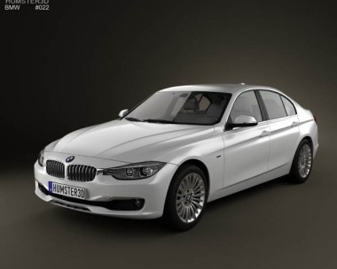 BMW 3 Series Sedan 2012 3D model