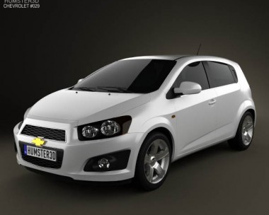 Chevrolet Aveo 5 door 2011 3D Model