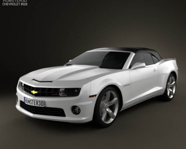 Chevrolet Camaro 2SS RS Convertible 2011 3D Model