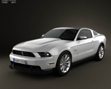 Ford Mustang Boss 302 2012 3D Model