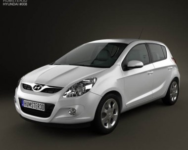 Hyundai i20 5-door 2010 3D model