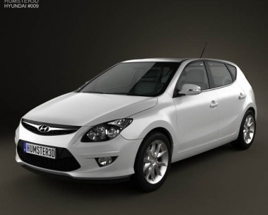 Hyundai i30 2011 3D Model