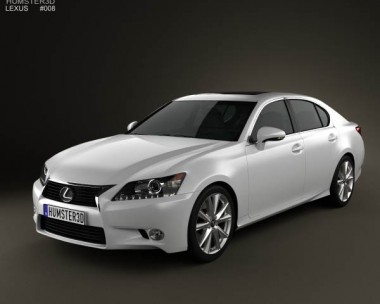 Lexus GS 2012 3D Model