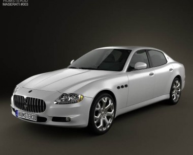 Maserati Quattroporte 2011 3D model