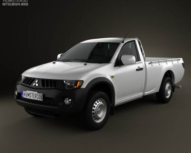 Mitsubishi L200 Triton Single Cab 2011 3D model