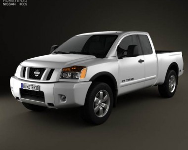 Nissan Titan 2011 3D Model