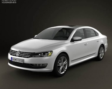 Volkswagen Passat US 2012 3D model