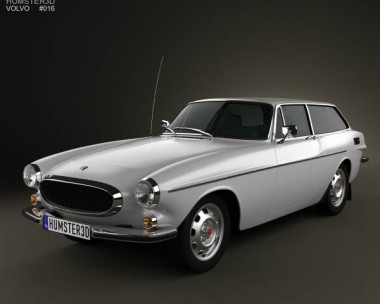 Volvo P1800 ES 1973 3D Model