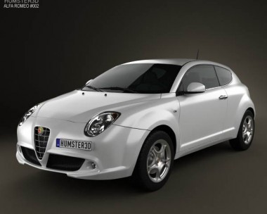 Alfa Romeo MiTo 2009 3D Model