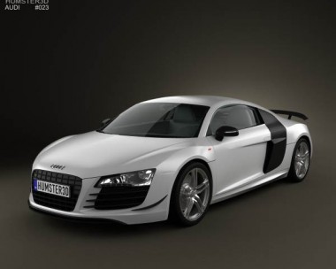 Audi R8 GT 2011 3D Model