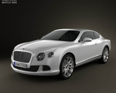 Bentley Continental GT 2012 3D Model