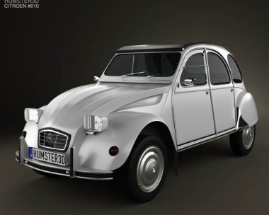 Citroen 2CV 3D Model