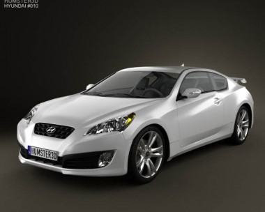 Hyundai Genesis Coupe 2011 3D Model