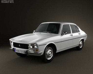 Peugeot 504 Sedan 1970 3D model