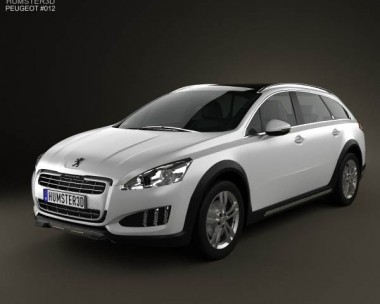 Peugeot 508 RXH 2013 3D Model